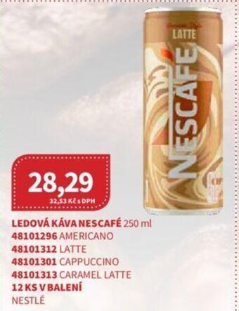 Kubík potraviny LEDOVÁ KÁVA NESCAFÉ 250 ml nabídka