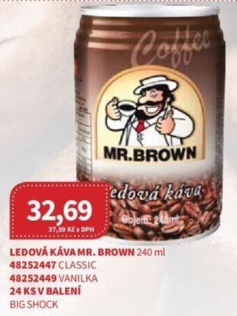 Kubík potraviny LEDOVÁ KÁVA MR. BROWN 240 ml nabídka