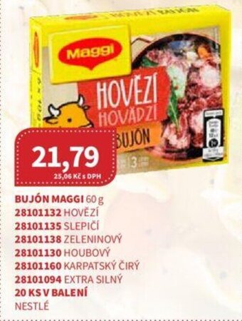 Kubík potraviny BUJÓN MAGGI 60 g nabídka