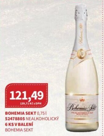 Kubík potraviny BOHEMIA SEKT 0,75 l nabídka