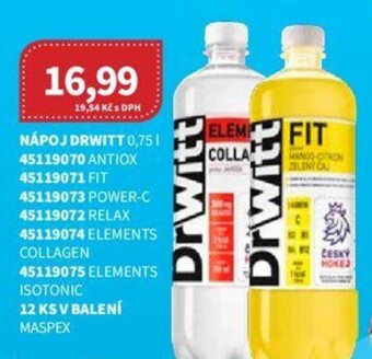 Kubík potraviny NÁPOJ DRWITT 0,75 l nabídka
