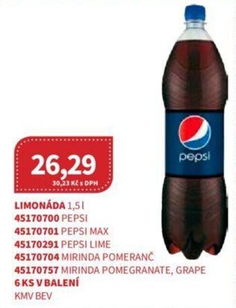 Kubík potraviny LIMONÁDA 1,5 l nabídka