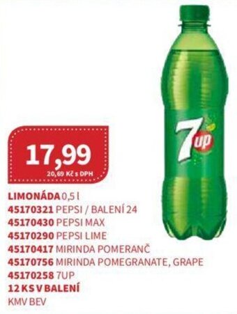 Kubík potraviny LIMONÁDA 0,5 l nabídka