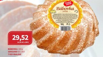 Kubík potraviny BÁBOVKA 300 g nabídka