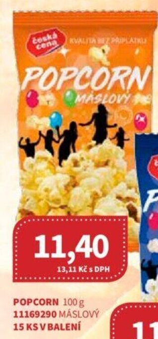 Kubík potraviny POPCORN 100g nabídka