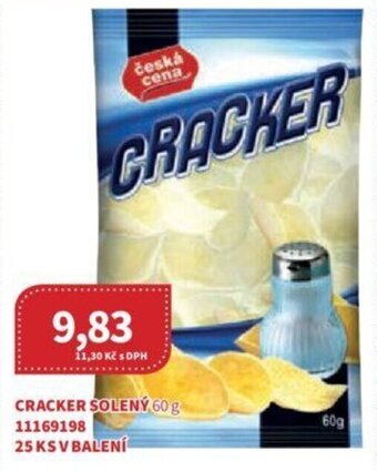 Kubík potraviny CRACKER SOLENÝ 60 g nabídka