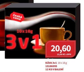 Kubík potraviny KÁVA 3v1 nabídka