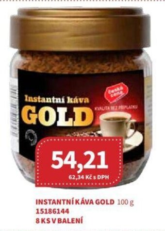 Kubík potraviny INSTANTNÍ KÁVA GOLD 100 g nabídka
