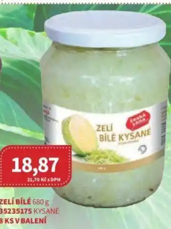 Kubík potraviny ZELÍ BÍLÉ 680 g 35235175 KYSANÉ nabídka