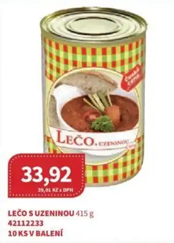 Kubík potraviny LEČO S UZENINOU 415 g 42112233 10 KS V BALENÍ nabídka