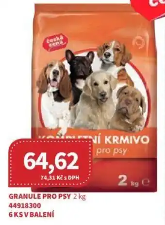 Kubík potraviny GRANULE PRO PSY 2 kg 44918300 nabídka