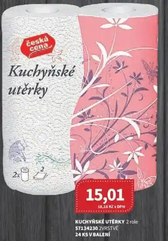 Kubík potraviny KUCHYŇSKÉ UTĚRKY 2 role 57134230 2VRSTVÉ nabídka