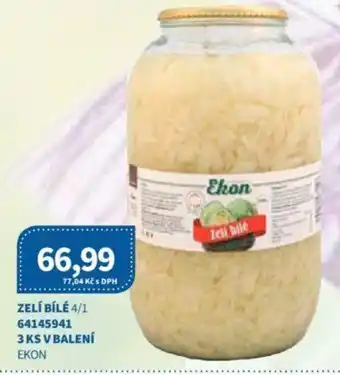 Kubík potraviny ZELÍ BÍLÉ 4/1 nabídka