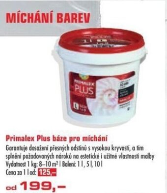 Uni Hobby Primalex Plus báze pro míchání nabídka