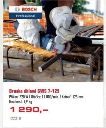 Uni Hobby Bruska úhlová GWS 7-125 nabídka