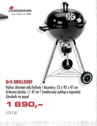Uni Hobby Gril GRILLCHEF nabídka