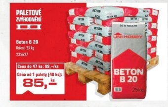 Uni Hobby Beton B 20 nabídka