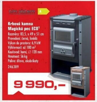 Uni Hobby Krbová kamna Magická pec ECO¹ nabídka