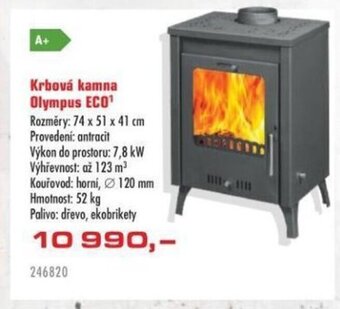 Uni Hobby Krbová kamna Olympus ECO¹ nabídka