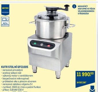 Makro KUTR STOLNÍ GFC1005 nabídka