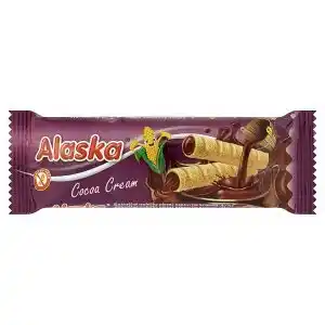 Makro Alaska kukuřičné trubičky plněné kakaovým krémem (83%) 18g nabídka