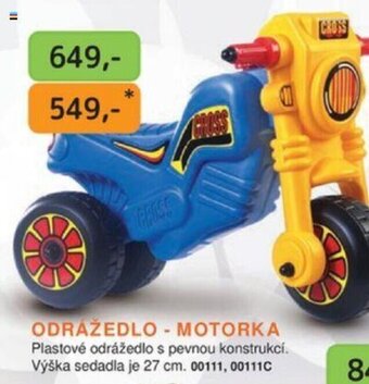 Dráčik ODRÁŽEDLO - MOTORKA nabídka