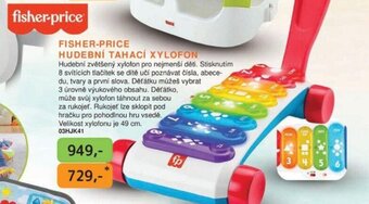 Dráčik FISHER-PRICE HUDEBNÍ TAHACÍ XYLOFON nabídka