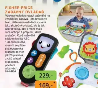 FISHER-PRICE ZÁBAVNÝ OVLÁDAČ