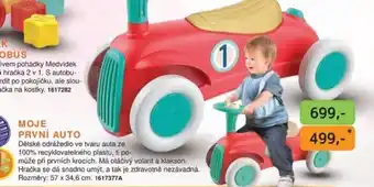 Dráčik MOJE PRVNÍ AUTO nabídka