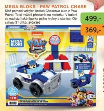 Dráčik MEGA BLOKS - PAW PATROL CHASE nabídka