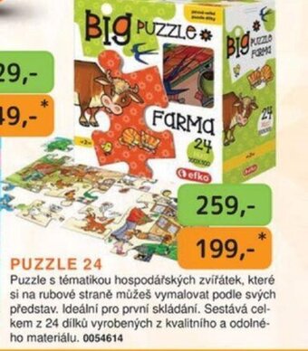 Dráčik PUZZLE 24 nabídka