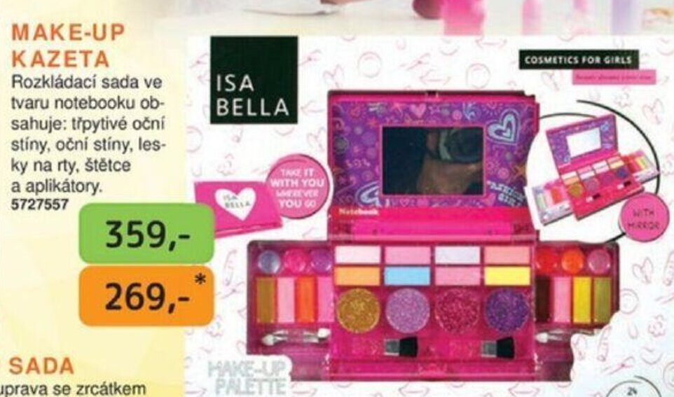 Dráčik MAKE-UP KAZETA nabídka