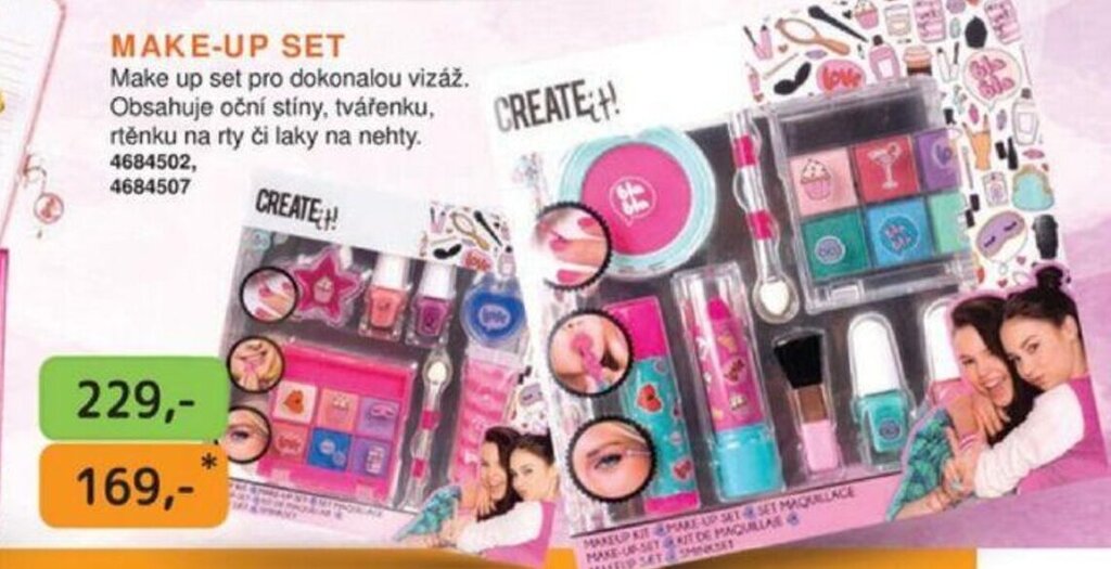 Dráčik MAKE-UP SET nabídka