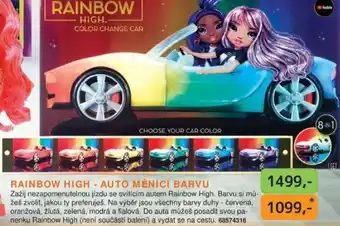 Dráčik RAINBOW HIGH - AUTO MĚNÍCÍ BARVU U nabídka