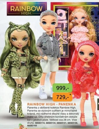 Dráčik RAINBOW HIGH-PANENKA nabídka