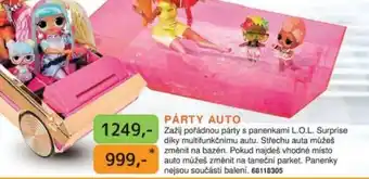Dráčik PÁRTY AUTO nabídka