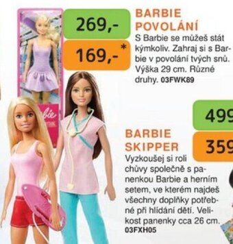 Dráčik BARBIE POVOLÁNÍ nabídka