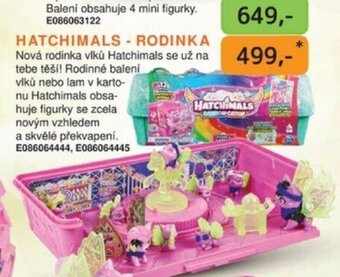 Dráčik HATCHIMALS - RODINKA nabídka