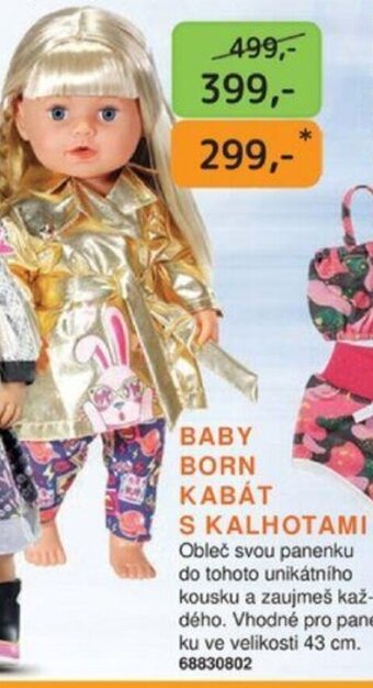 BABY BORN KABÁT S KALHOTAMI