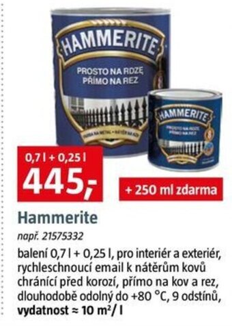 Bauhaus Hammerite nabídka