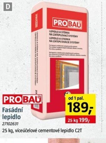 Bauhaus Fasádní lepidlo nabídka