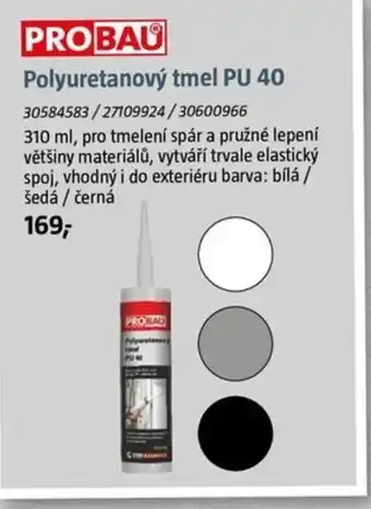 Polyuretanový tmel PU 40