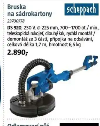Bauhaus Bruska na sádrokartony nabídka