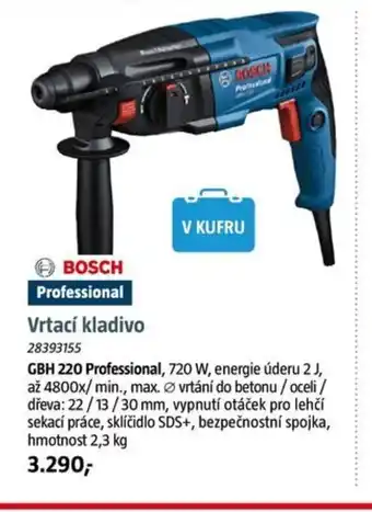 Bauhaus Vrtací kladivo 28393155 nabídka