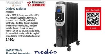 Bauhaus Olejový radiátor nabídka