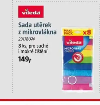 Bauhaus Sada utěrek z mikrovlákna PACK MAXI nabídka