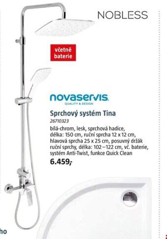 Sprchový systém Tina