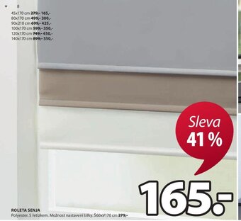 JYSK ROLETA SENJA nabídka