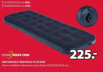 JYSK NAFUKOVACÍ MATRACE FLOCKED nabídka