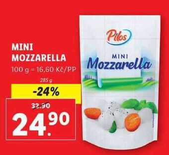 Lidl Mini mozzarella, 285 g nabídka